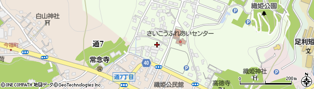 栃木県足利市西宮町2855周辺の地図
