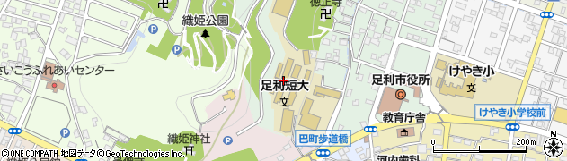 足利短期大学附属高等学校周辺の地図