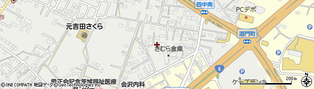 茨城県水戸市元吉田町1852周辺の地図