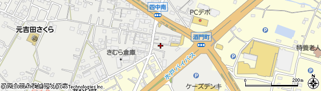 茨城県水戸市元吉田町1953周辺の地図