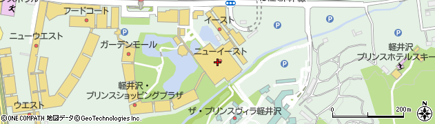 レゴストア　軽井沢店周辺の地図