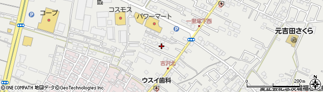 茨城県水戸市元吉田町1481周辺の地図