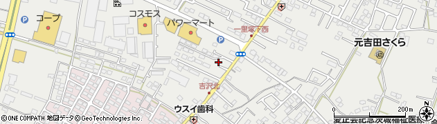 茨城県水戸市元吉田町1482周辺の地図