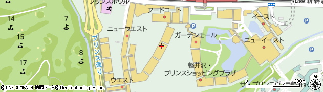矢ケ崎チャペル周辺の地図