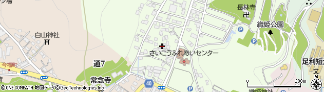 栃木県足利市西宮町285周辺の地図