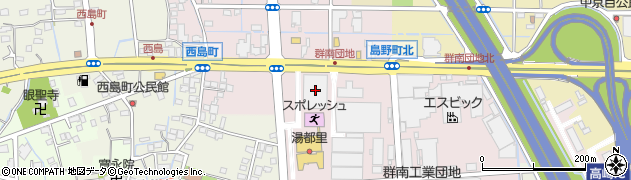 スポレッシュ　高崎インター店周辺の地図
