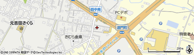 茨城県水戸市元吉田町1956周辺の地図