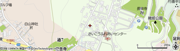 栃木県足利市西宮町2861周辺の地図