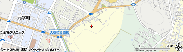 栃木県足利市助戸大橋町周辺の地図