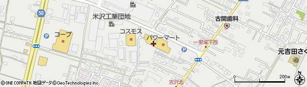 茨城県水戸市元吉田町1283周辺の地図