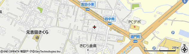 茨城県水戸市元吉田町1850周辺の地図