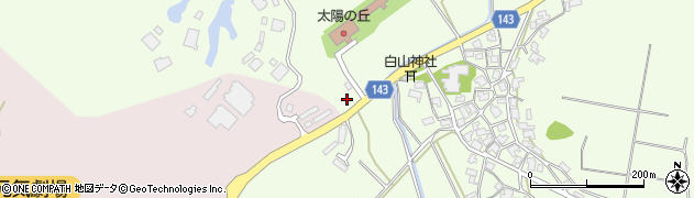 石川県加賀市深田町（つ）周辺の地図