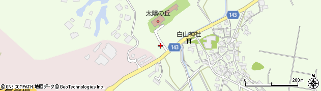 石川県加賀市深田町55周辺の地図