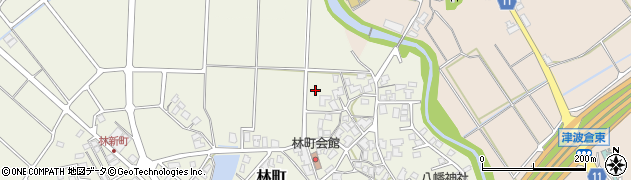 石川県小松市林町周辺の地図