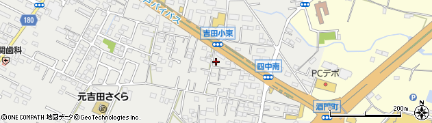 茨城県水戸市元吉田町1848周辺の地図