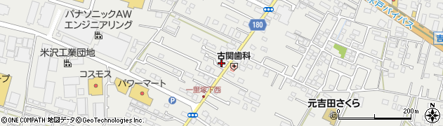茨城県水戸市元吉田町1470周辺の地図