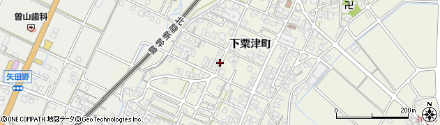 石川県小松市下粟津町（ア）周辺の地図