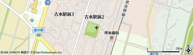 栃木県佐野市吉水駅前周辺の地図