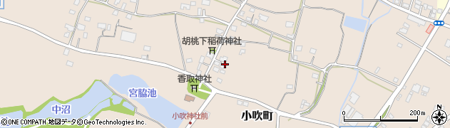 茨城県水戸市小吹町1045周辺の地図