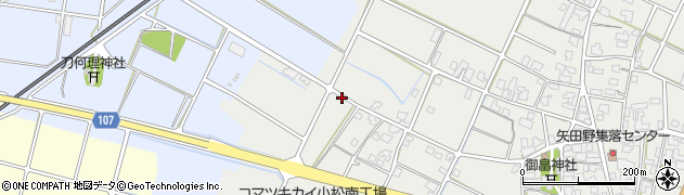 石川県小松市矢田野町（ツ）周辺の地図
