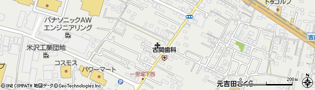 茨城県水戸市元吉田町1465周辺の地図