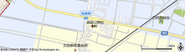 石川県小松市矢田新町（ト）周辺の地図