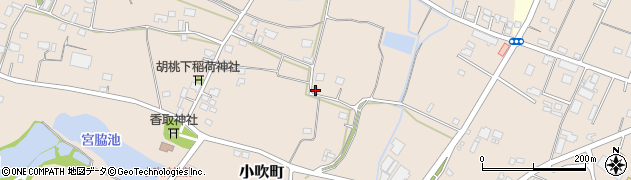 茨城県水戸市小吹町1365周辺の地図