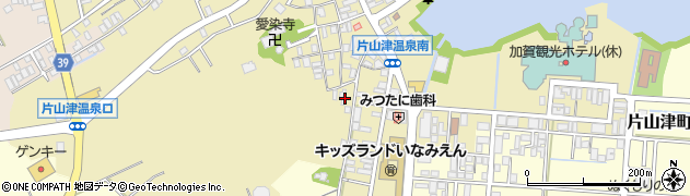 石川県加賀市片山津温泉甲周辺の地図