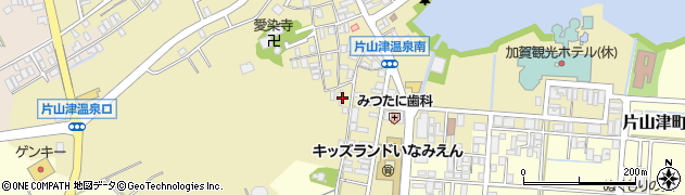 石川県加賀市片山津温泉（甲）周辺の地図
