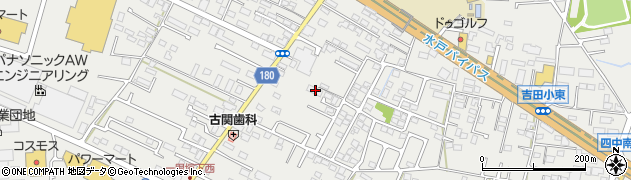 茨城県水戸市元吉田町1519周辺の地図
