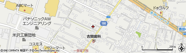 茨城県水戸市元吉田町1455周辺の地図