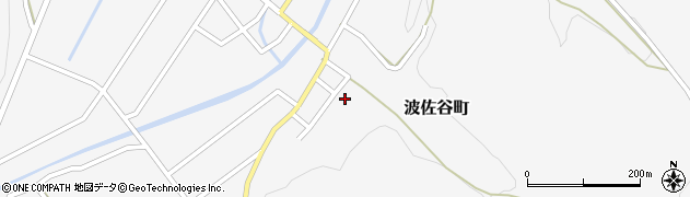 石川県小松市波佐谷町カ256周辺の地図