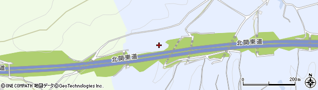 北関東自動車道周辺の地図