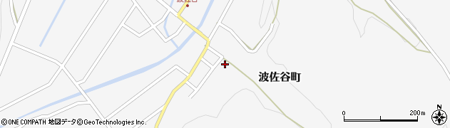 石川県小松市波佐谷町カ255周辺の地図