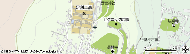 栃木県足利市西宮町3879周辺の地図