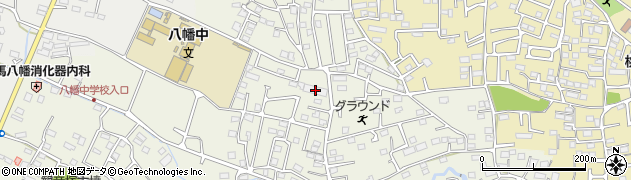 群馬県高崎市八幡町1311周辺の地図