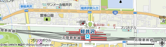 ＧＡＲＢＡ軽井沢店周辺の地図