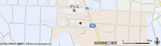 群馬県太田市寄合町周辺の地図