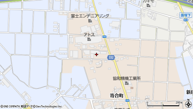 〒379-2303 群馬県太田市寄合町の地図