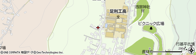 栃木県足利市西宮町3071周辺の地図