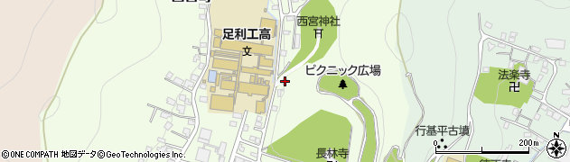 栃木県足利市西宮町3878周辺の地図