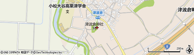 石川県小松市津波倉町ワ周辺の地図