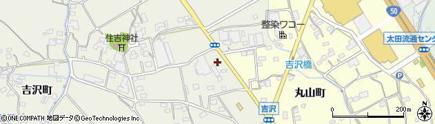 群馬県太田市吉沢町1638周辺の地図