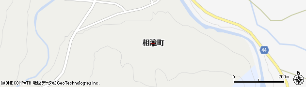 石川県白山市相滝町周辺の地図