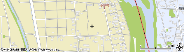 群馬県高崎市萩原町周辺の地図