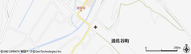 石川県小松市波佐谷町（カ）周辺の地図