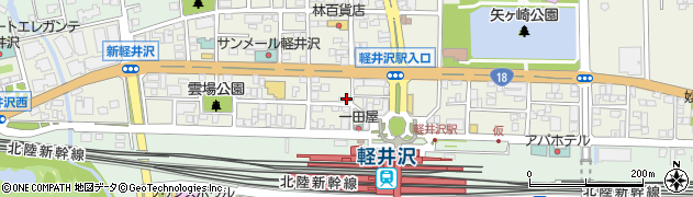うなぎ宮川 軽井沢別邸周辺の地図