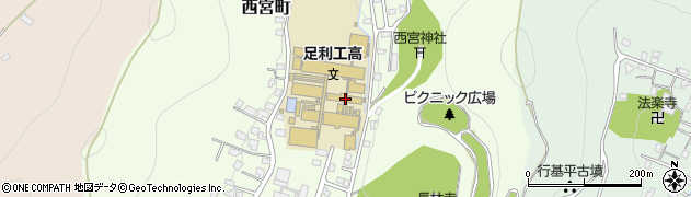 栃木県足利市西宮町2926周辺の地図