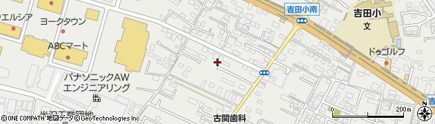 茨城県水戸市元吉田町1452周辺の地図