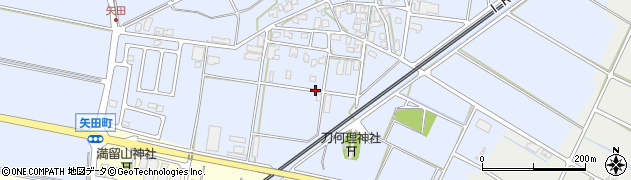 石川県小松市矢田町（タ）周辺の地図